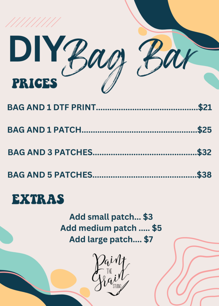 DIY BAG BAR