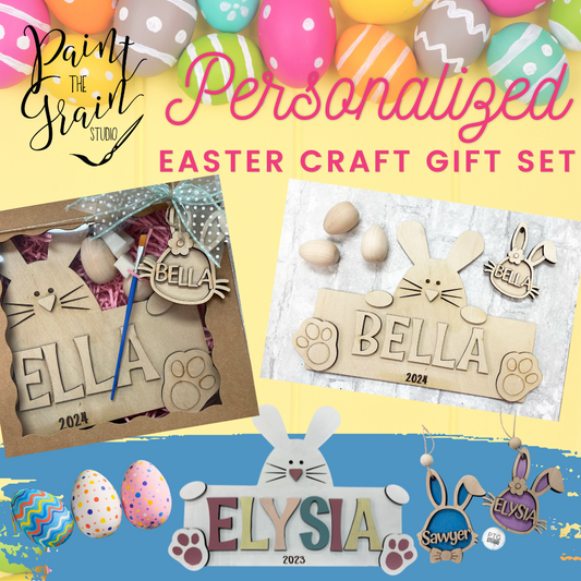 Personalize Easter Craft Gift Set