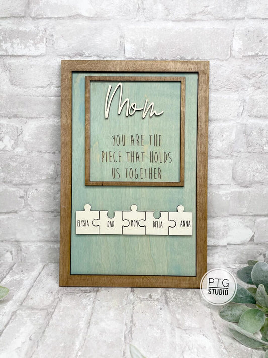 Mom Sign- Puzzle