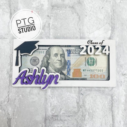 Graduation Money Holder Gift- Personalized