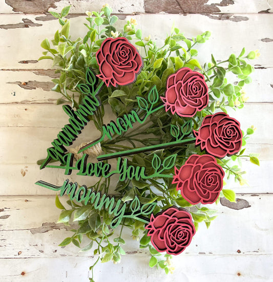 Wooden Roses