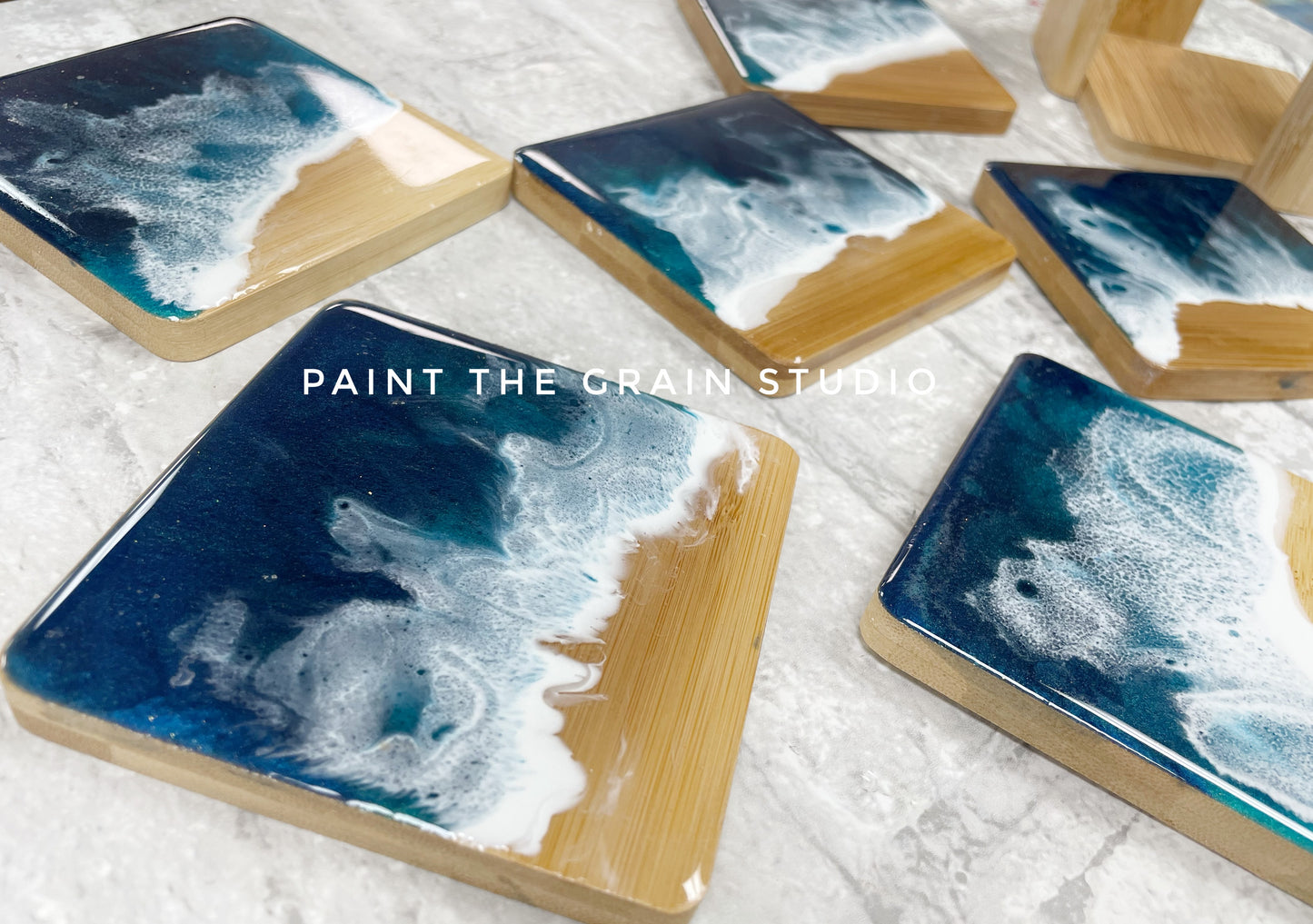 Epoxy/Resin Pour Coasters