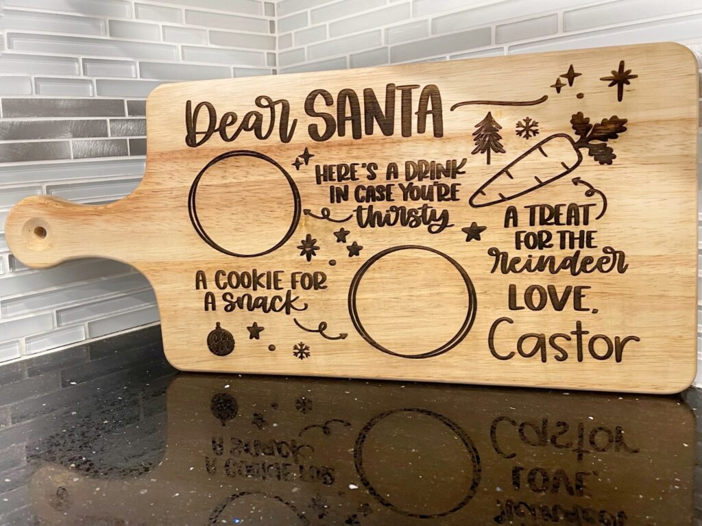 Santa Board Tray