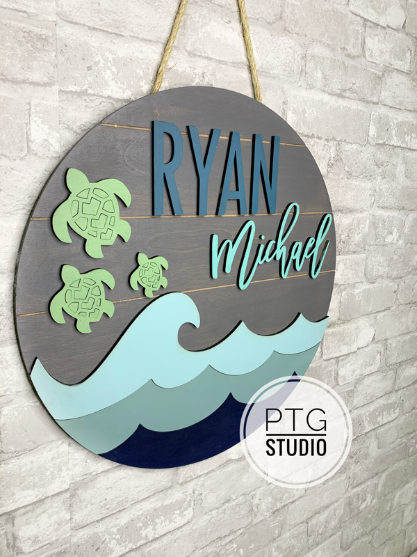 Sea Personalized- Round