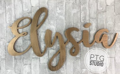 Large Wood Word Signs