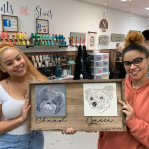 Paint the Graint Studio offers amazing D.I.Y. crafting and home decor projects for all ages, kids, teenagers, and adults! Come in and see why our DIY shop is the best, or shop our DIY decor ready to be shipped to your house, anywhere in the United States. Visit our shop in Davie, Florida to learn more.