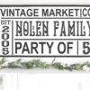 vintage market - personalized