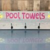 pool towel with floats