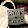 soak and relax