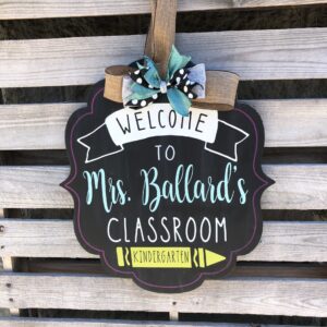 Welcome to Our Classroom Door Hanger