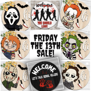 friday the 13th sale!